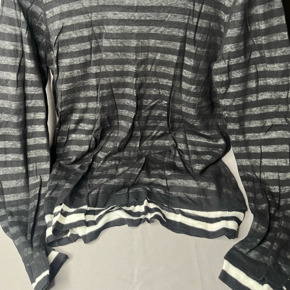 Michael Kors Long sleeve light blouse striped.